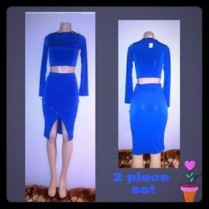 Crop top set clubbing outfit